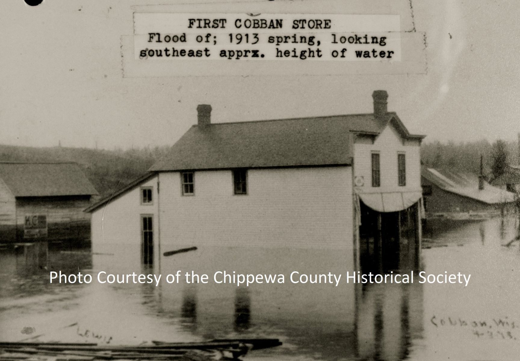 Cobban Store 1913 flood